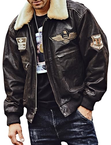 ファー付きレザーライダースジャケット お兄系 グランジ kupiyijo550003.jpg